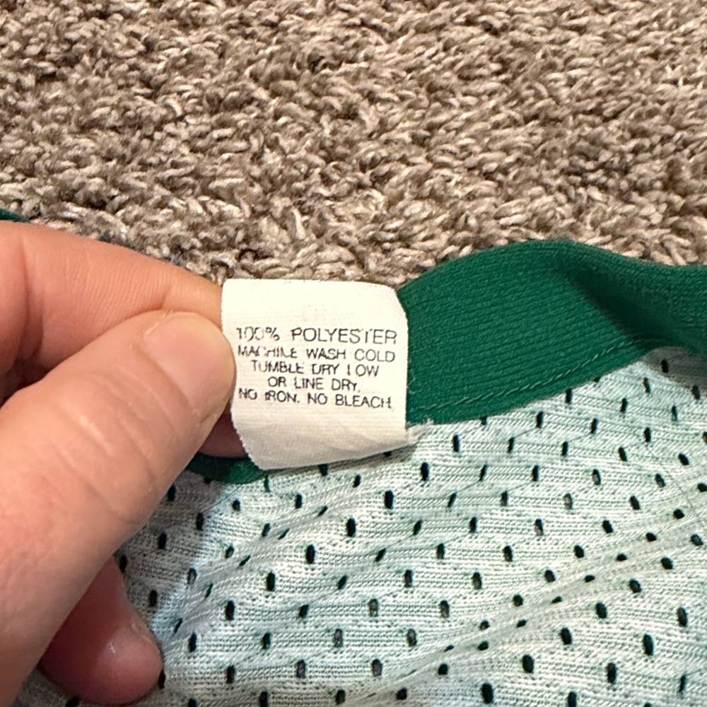 Vintage Rare Wilson Philadelphia Eagles Kelly Green Mesh Jersey 80s 90s XL - Picture 5 of 6
